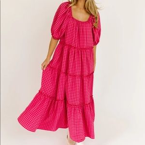 Shop Zoco Daymaker Dress // Pink Gingham
